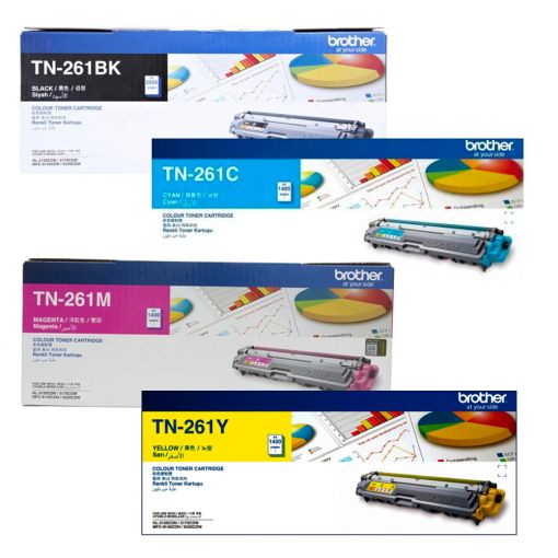 ست کارتریج برادر چهار رنگ Brother TN261