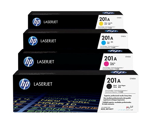 کارتریج اچ پی ست کامل چهار رنگ HP 201A